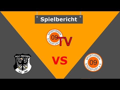 Spielbericht MSC Preussen Magdeburg - SV 09 Stassfurt