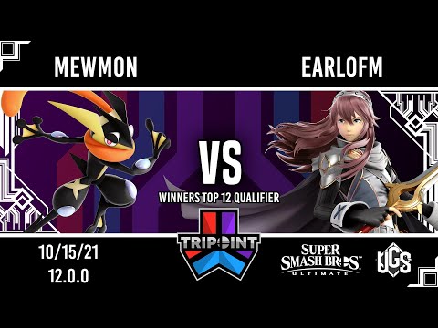 Tripoint Smash Ultimate 116 - Winners Top 12 Qualifier - Mewmon(Greninja) Vs. EarlOfM(Lucina)