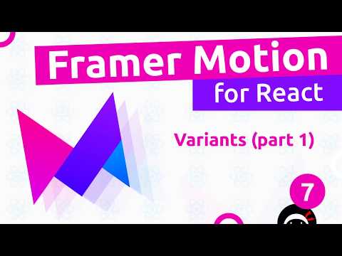 Framer Motion for React 1 Introduction