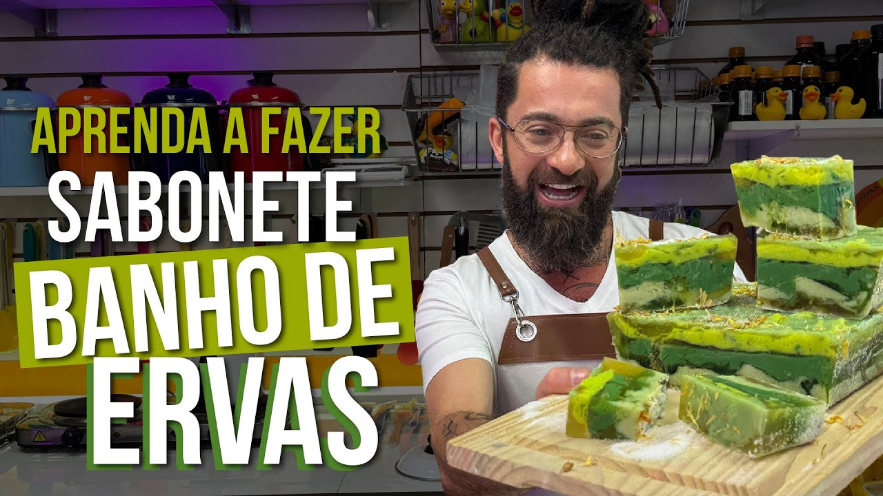 LEARN HOW TO MAKE HERBAL BATH SOAP