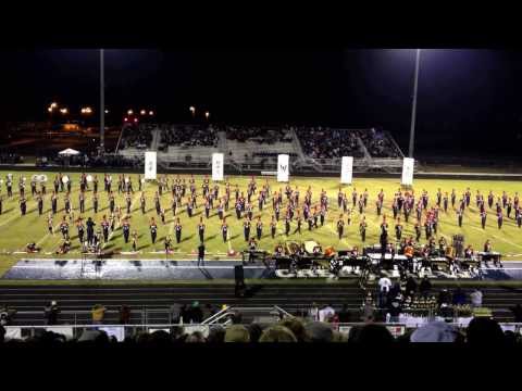 Woodland High School Wildcats Band - Way of the Samurai @ Creekview Band Competition 10/26/2013
