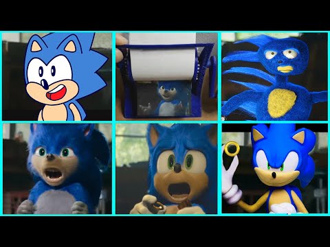 Sonic The Hedgehog Movie - Uh Meow All Designs Compilation 4