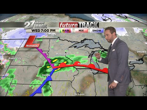 Tuesday April 18 evening weather: Rain chances coming over the next few days