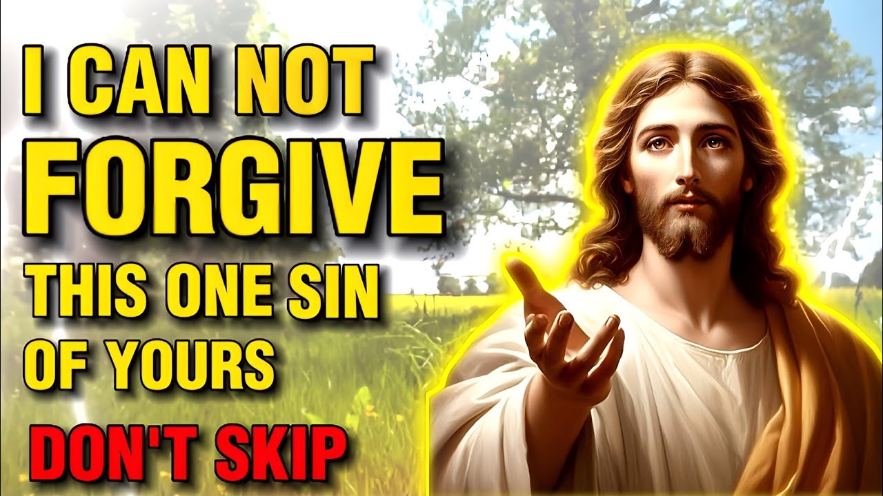 ✝️ I AM NOT FORGIVE THIS ONE SIN OF YOUR'S DON'T SKIP THIS VIDEO || GOD'S PRAYING #1111 #bible #god