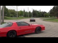 Thirdgen camaro burnouts getting sideways