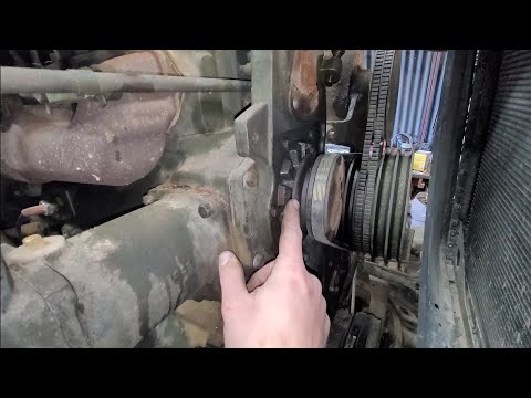 M900 5-ton/Cummins NHC250 Water Pump Replacement