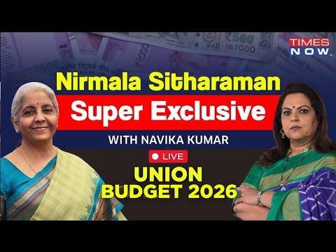 LIVE | Finance Minister Nirmala Sitharaman Exclusive Interview With Navika Kumar | Budget 2026 LIVE
