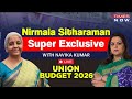 LIVE Finance Minister Nirmala Sitharaman Exclusive Interview With Navika Kumar Budget 2026 LIVE