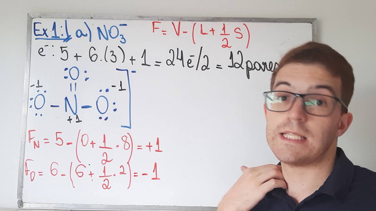 Química Inorgânica - Exercícios Carga Formal e Ressonância - Vídeo 3/3 - Prof. Gabriel Victor