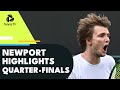 Murray Faces Bublik; Kubler Meets Duckworth | Newport 2022 Quarter-Final Highlights