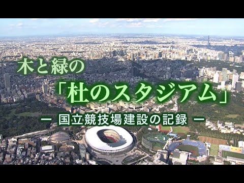 木と緑の「杜のスタジアム」国立競技場建設の記録｜大成建設