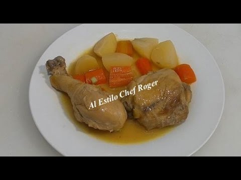 POLLO ALA NARANJA, Receta # 267, Pollo Video