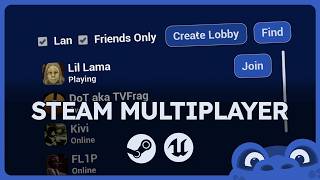 How to create a Multiplayer Game using Steam | Unreal Engine 5.7+ | Pt. 1