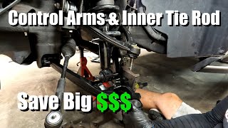 Replace Upper and Lower Control Arms | GMC Yukon Chevy Tahoe | How Much $$$ Actually Saved??