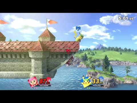 Quickplay: Villager vs Pikachu part 2 (Super Smash Bros. Ultimate)