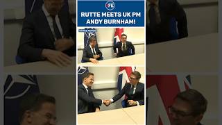 Andy Burnham Meets NATO Chief Mark Rutte | Britain Holds Key NATO Talks