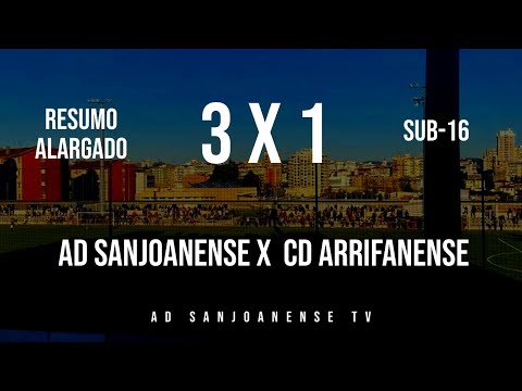 🔴 Highlights ✔ Sub-16 ⚽ AD Sanjoanense x CD Arrifanense - 14ª Jornada