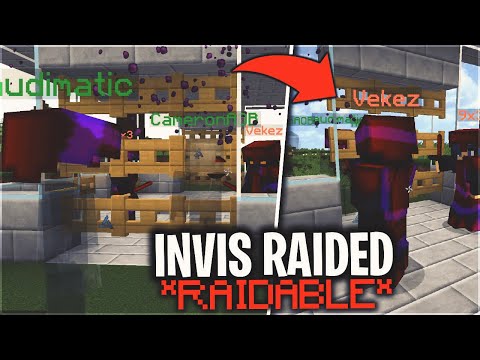 A REAL INVIS RAID... (RAIDABLE) | Minecraft HCF