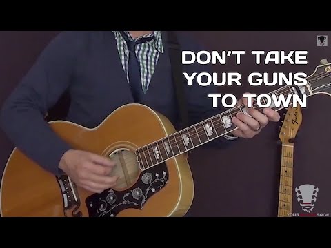 Dont Take Your Guns To Tow - Johnny Cash
