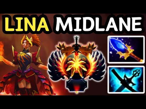 🔥 LINA MID IS DISGUSTING 🔥 INSANE MAGIC DAMAGE