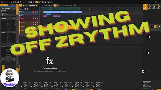 Video thumbnail for Taking a blind look at ZRythm daw, kind of similar in looks to Bitwig by Krinstar