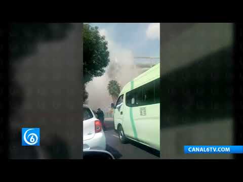 DERRUMBE DE LOSA EN EDIFICIO DE POLANCO