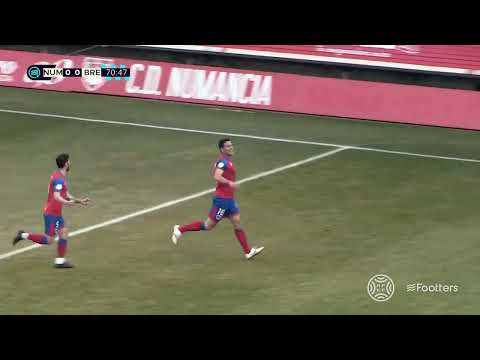 Resumen C. D. Numancia-C. D. Brea J.24 (1-0) -6 marzo 2022-