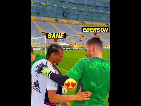Ederson & Sane Relationship 💔