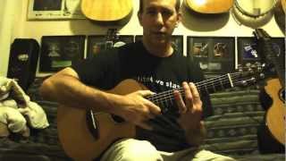 Slide Guitar Lesson - Open G Papoose - Richard Gilewitz