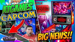 Capcom Games Coming TO AtGames? Stern Stranger Things Vault Announcement Imminent?