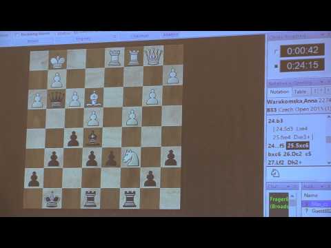 A 1.2. WIM Anna WARAKOMSKA  - GM Sergei MOVSESIAN  0 - 1