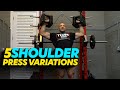 5 Shoulder Press Variations For Big Shoulders