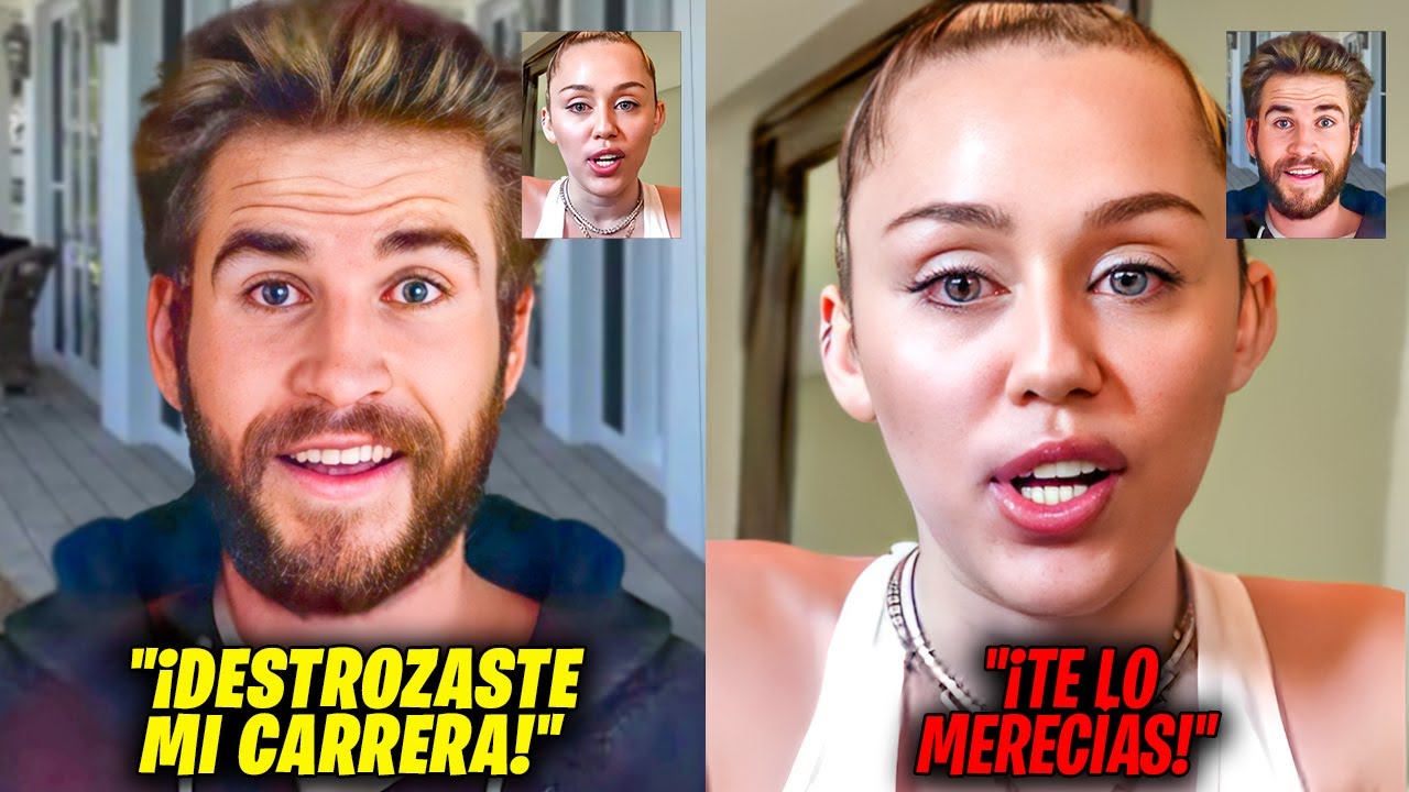 Liam Hemsworth se enfrenta a Miley Cyrus por burlarse de él en Flowers