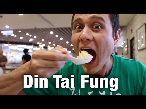 Din Tai Fung em Taipei 101: Como comer bolinhos de sopa taiwaneses!