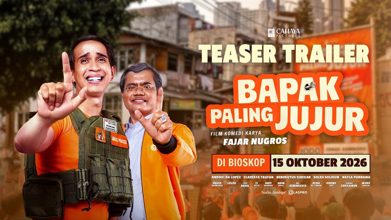 Miniature de la vidéo BAPAK PALING JUJUR - TEASER TRAILER du film Bapak Paling Jujur