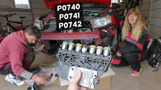 CODE P0740 P0741 P0742 TORQUE CONVERTER TRANSMISSION MALIBU EQUINOX SONIC CRUZE GMC TERRAIN BUICK