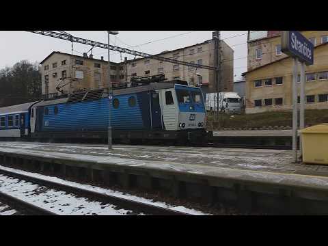 Vlak nádraží Stránčice