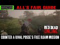 Red Dead Online All's Fair - Counter a Rival Posse Free Roam Mission (All's Fair)