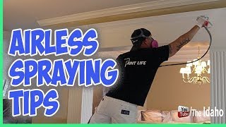 5 IMPORTANT Tips Spraying With An Airless Sprayer