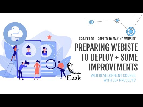 1 HINDI Project 1 Portfolio Making Website Using Flask Creating Home Page