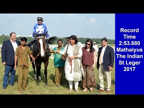 Record Time Mathaiyus with Y S Srinath up beats Temerity in The Indian St Leger 2017
