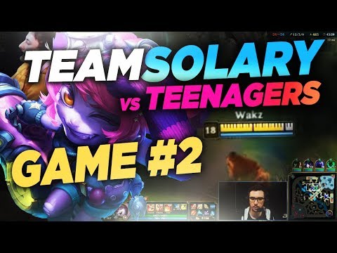 TEAM SOLARY VS TEENAGERS | BLACKPILLS CUP DEMI FINALE GAME 2