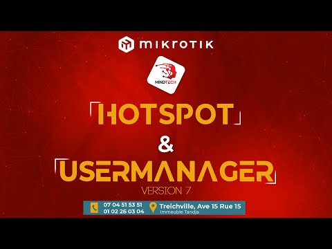 MikroTik Hotspot & Userman (Version 7) - MINDTECH