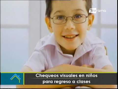 Chequeos visuales en niños para regreso a clases