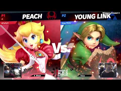 SaH #8 [Winners Round 3] - K_Blaze (Peach) vs Teca (Young Link) - Ultimate Singles
