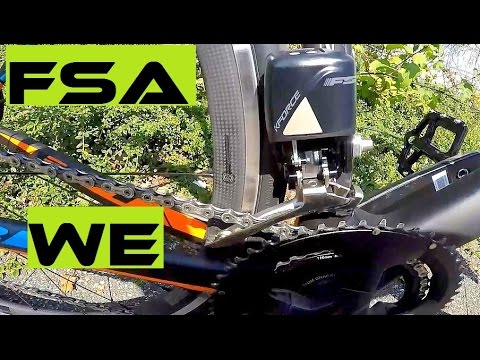 Very Quick Gear Change - 2017 FSA K-Force We Electronic Groupset Review. Eurobike
