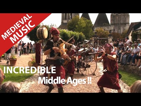 Happy Medieval Song.Middle Ages Traditional Music.Bretagne Video