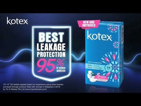 Get The Best Leakage Protection With New Kotex® Soft & Smooth