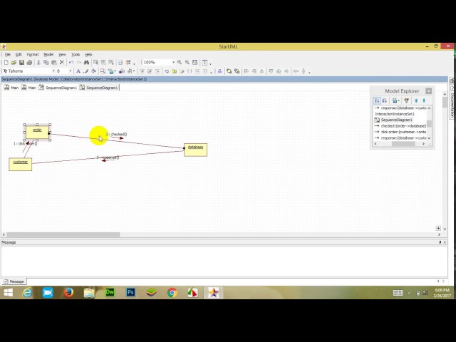 sequence diagram using staruml sequence diagram using staruml