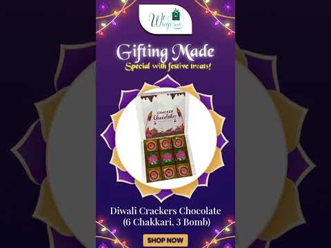 Wewrapsmile | Diwali Crackers Chocolates | Diwali Gifts Ideas | Diwali Gift Hampers | Diwali 2024